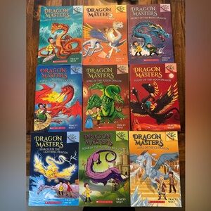 Scholastic Dragon Masters books 1-9